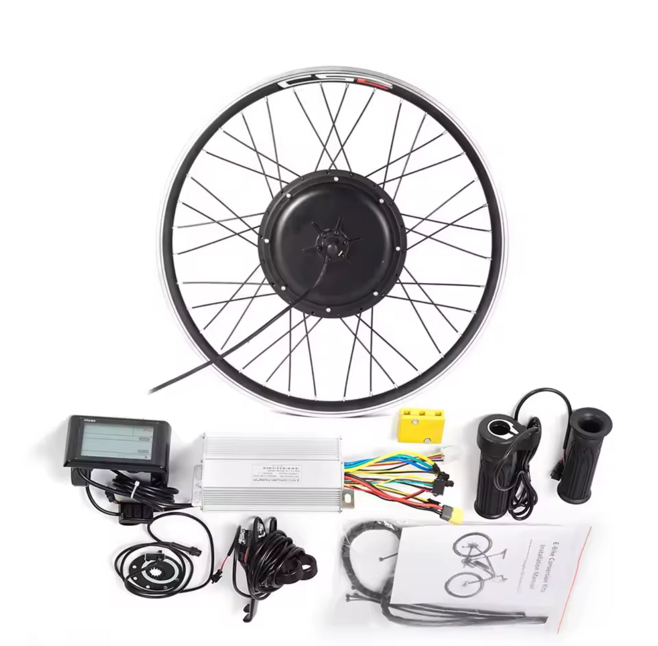 1000w E-bike conversion kit csc rear hub motor with battery 48v 18ah h Blackline electrics 1000w E-bike conversion kit csc rear hub motor with battery 48v 18ah h Blackline electrics