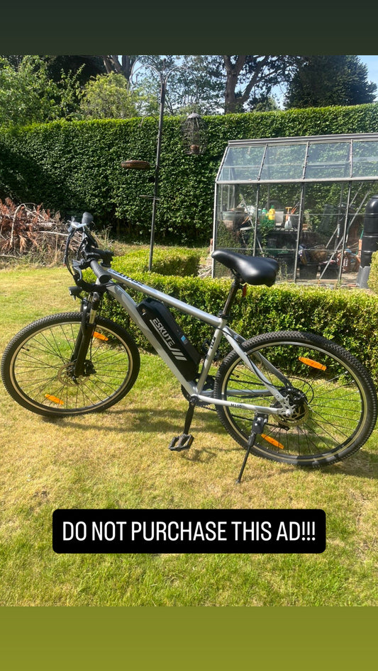 Eskute m100 Electric mountain bike 27.5 inch used fantastic condition COLLECTION ONLY! , PLEASE EMAIL FOR ENQUIRY. THIS IS NOT SOLD OUT AND IS FOR SALE